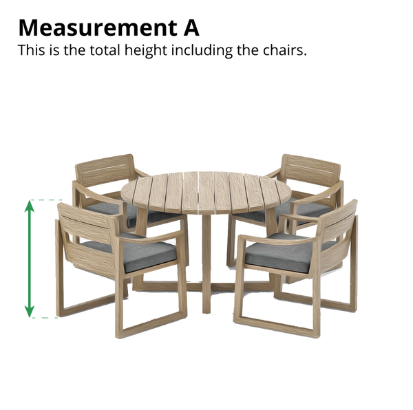 Table with Chairs - Round