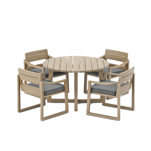Table with Chairs - Round